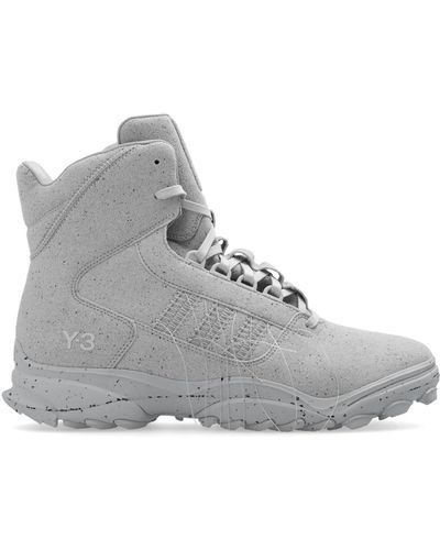 Y-3 ‘Gsg9’ High-Top Sneakers - Grey