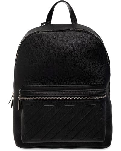 Off-White c/o Virgil Abloh Off- Backpack With Logo - Black