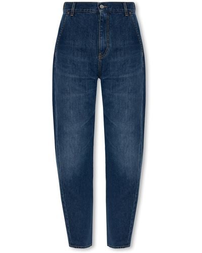 Victoria Beckham Jeans With Pockets - Blue