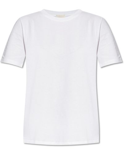 Hanro Cotton T-shirt, - White