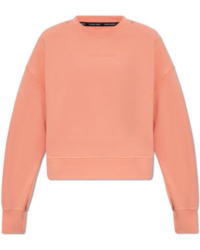 Canada Goose ‘Muskoka’ Sweatshirt With Logo - Pink