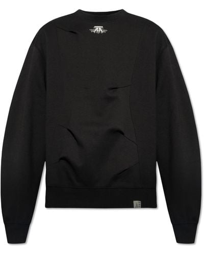 Adererror Sweatshirt With Logo - Black
