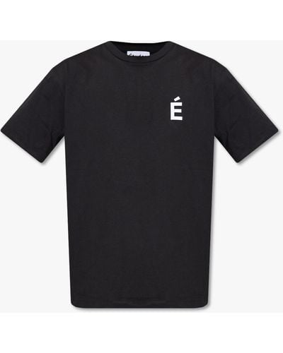 Etudes Studio T-Shirt With Logo - Black