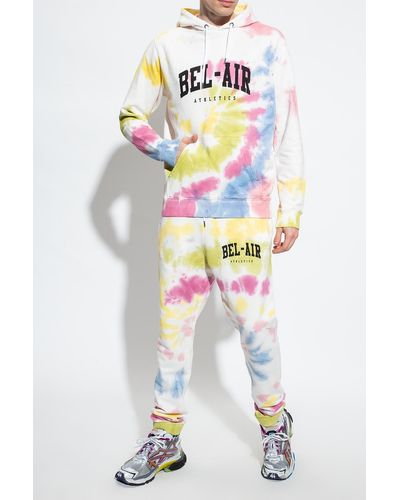 BEL-AIR ATHLETICS Sweatpants With Logo - Multicolor