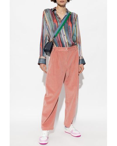 PS by Paul Smith Corduroy Pants - Pink