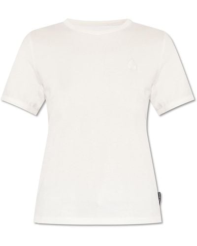 Moose Knuckles T-shirt With Logo, - White