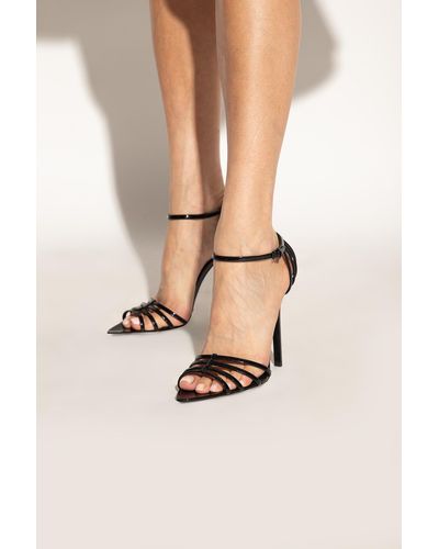 Saint Laurent ‘Milena’ Heeled Sandals - Black