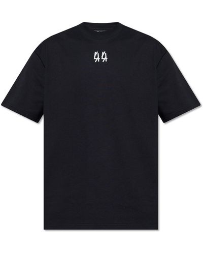 44 Label Group T-shirt With Logo - Black