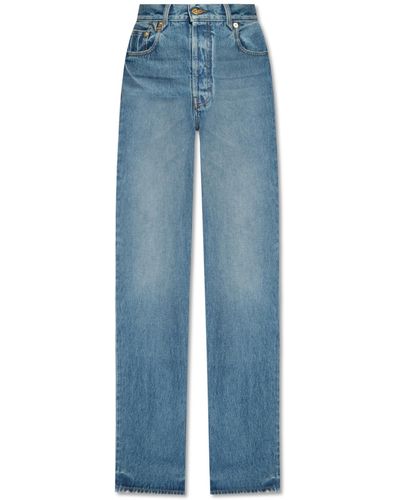 Jacquemus Jeans With Straight Legs, - Blue