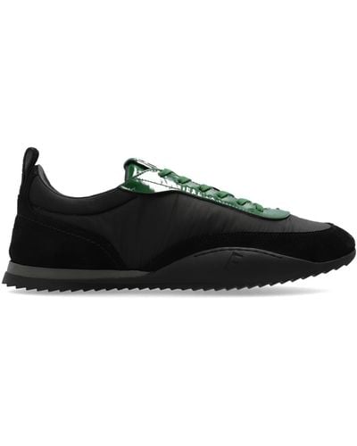 Ferragamo 'detroit' Sports Shoes, - Black