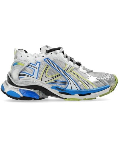 Balenciaga 'runner' Sports Shoes, - Blue