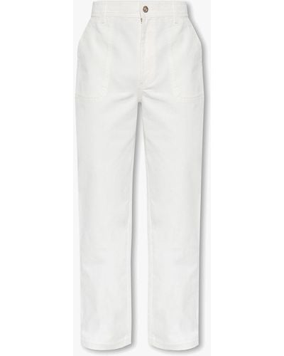 Wales Bonner Studded Jeans - White
