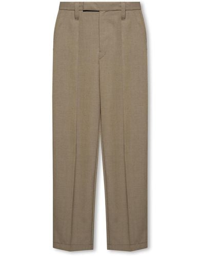 Lemaire Pleat-Front Trousers - Natural