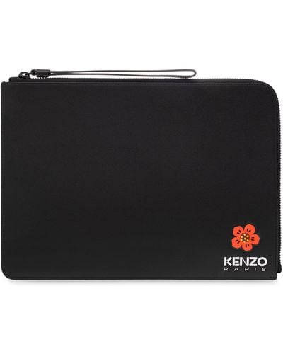 KENZO Leather Handbag - Black