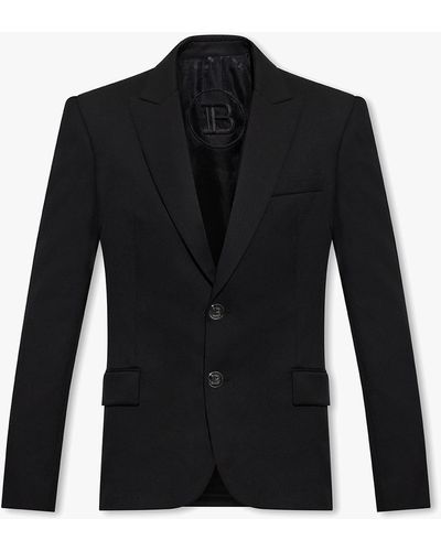 Balmain Wool Blazer - Black