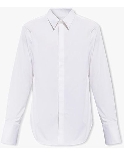 Ferragamo Cotton Shirt, ' - White