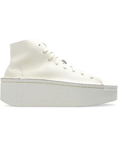 Y-3 'kyasu Hi' Platform Sneakers, - White
