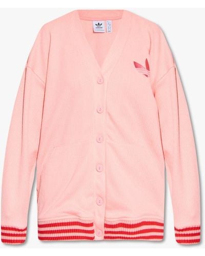 adidas Originals Cardigan With Logo - Pink