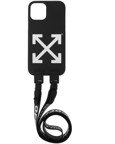 Off-White c/o Virgil Abloh Iphone 12 Case With Strap - Black
