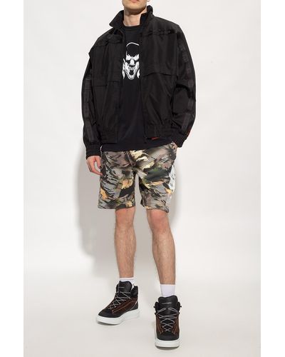 Heron Preston Patterned Shorts - Multicolor