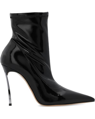 Casadei ‘Super Blade Ultravox’ Heeled Ankle Boots - Black