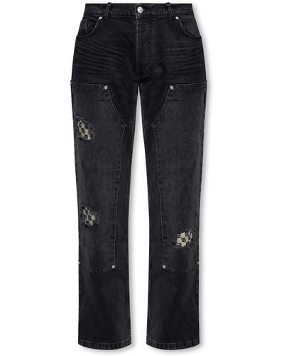 MISBHV Monogrammed Jeans - Black
