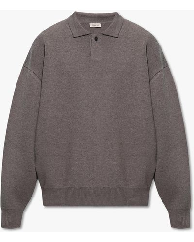 Fear Of God Loose-Fitting Sweater - Grey