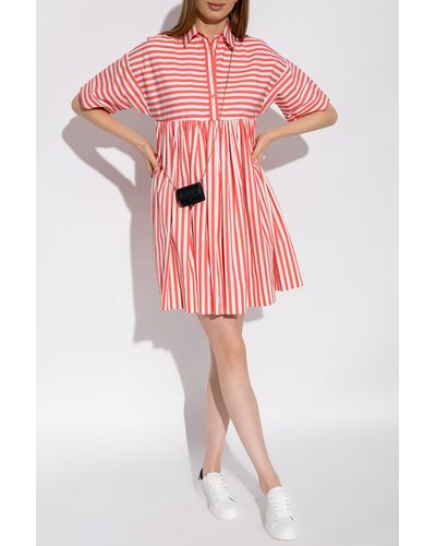 Kate Spade Striped Dress - Red