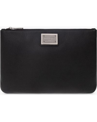 Dolce & Gabbana Handbag With Logo - Black