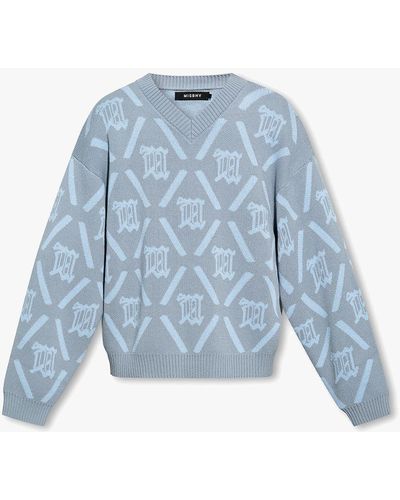 MISBHV Sweater With Monogram - Blue