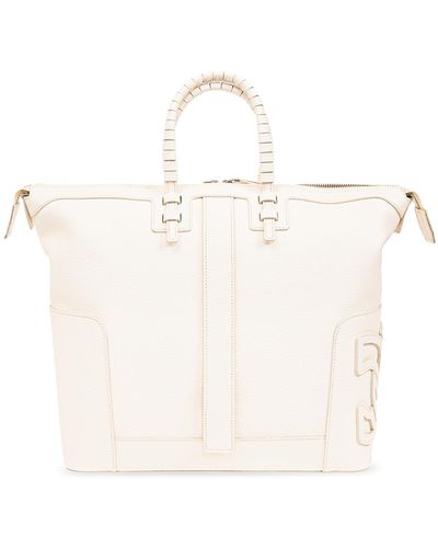 Casadei 'c-style' Shopper Bag, - Natural