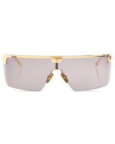 Balmain Square Frame Sunglasses, - Pink