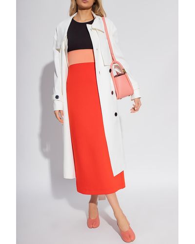 Proenza Schouler Belted Trench Coat - White