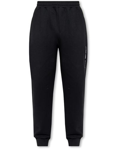 Helmut Lang Joggers With Logo - Black