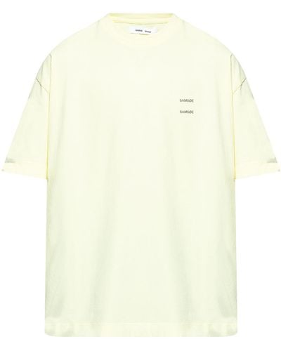 Samsøe & Samsøe T-shirt 'joel', - White