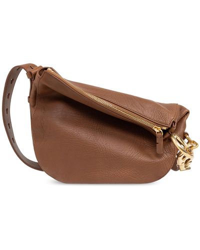 Burberry Knight Small Shoulder Bag - Brown