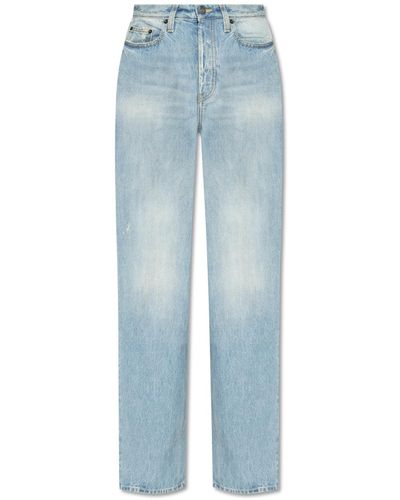 Saint Laurent Flared Jeans - Blue