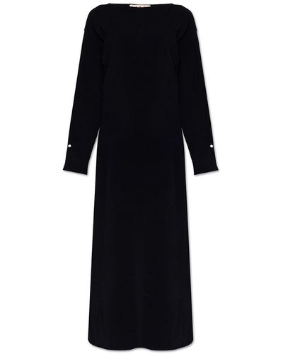 Marni Long-sleeved Dress - Black