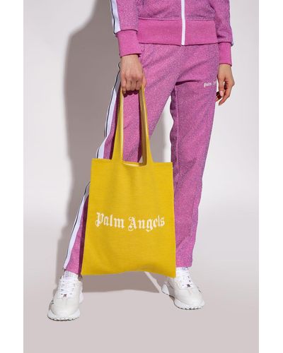 Palm Angels Shopper Bag - Yellow