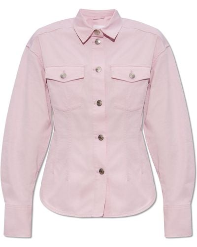 Samsøe & Samsøe 'salix' Denim Shirt, - Pink