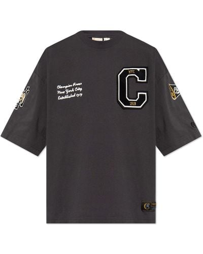Champion Printed T-shirt, - Black