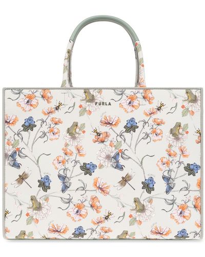 Furla 'opportunity Large' Shopper Bag, - Green
