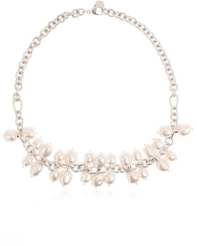 Cult Gaia 'dolly' Necklace, - White