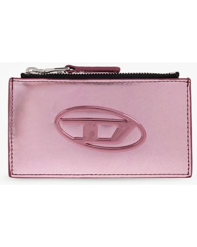 DIESEL '1dr Paoulina' Card Case - Pink
