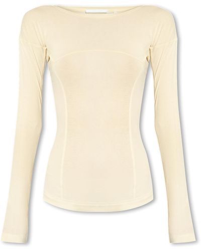 Helmut Lang Long Sleeve Top - White