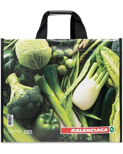 Balenciaga 'antwerp' Shopper Bag, - Green