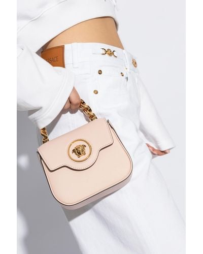 Versace Mini La Medusa Shoulder Bag - Pink