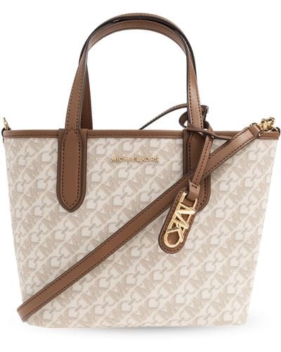 MICHAEL Michael Kors 'eliza Xs' Shopper Bag, - Natural