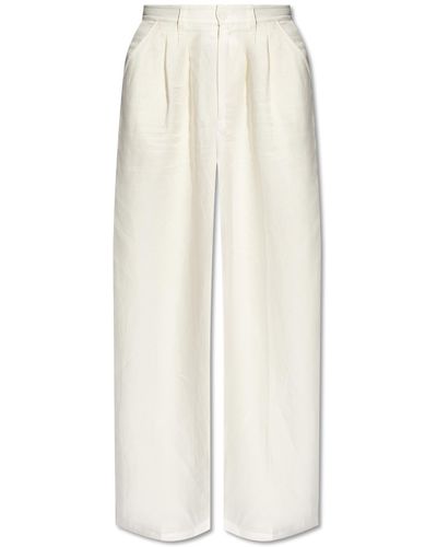 Anine Bing 'carrie' Trousers, - White
