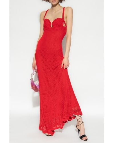 Blumarine Slip Dress - Red